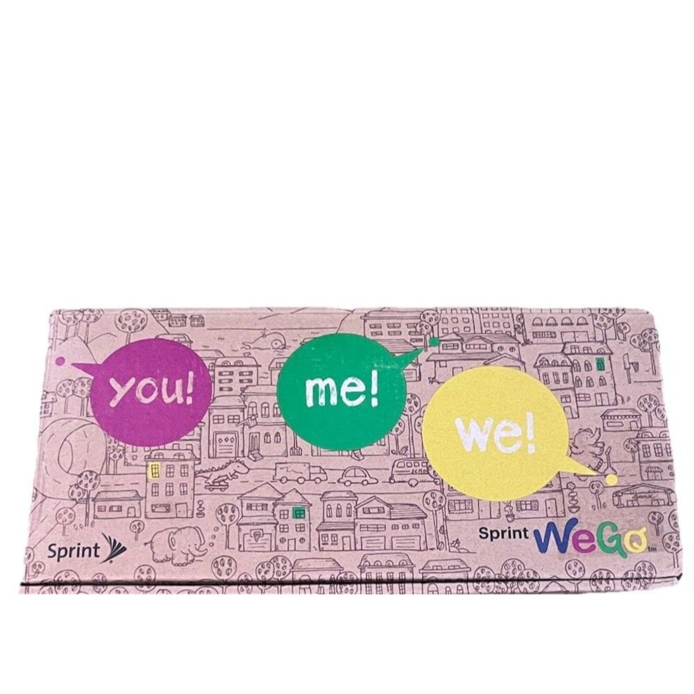 Vintage WeGo Kids Phone - Discontinued Sprint CDMA 3G Network Brand New
